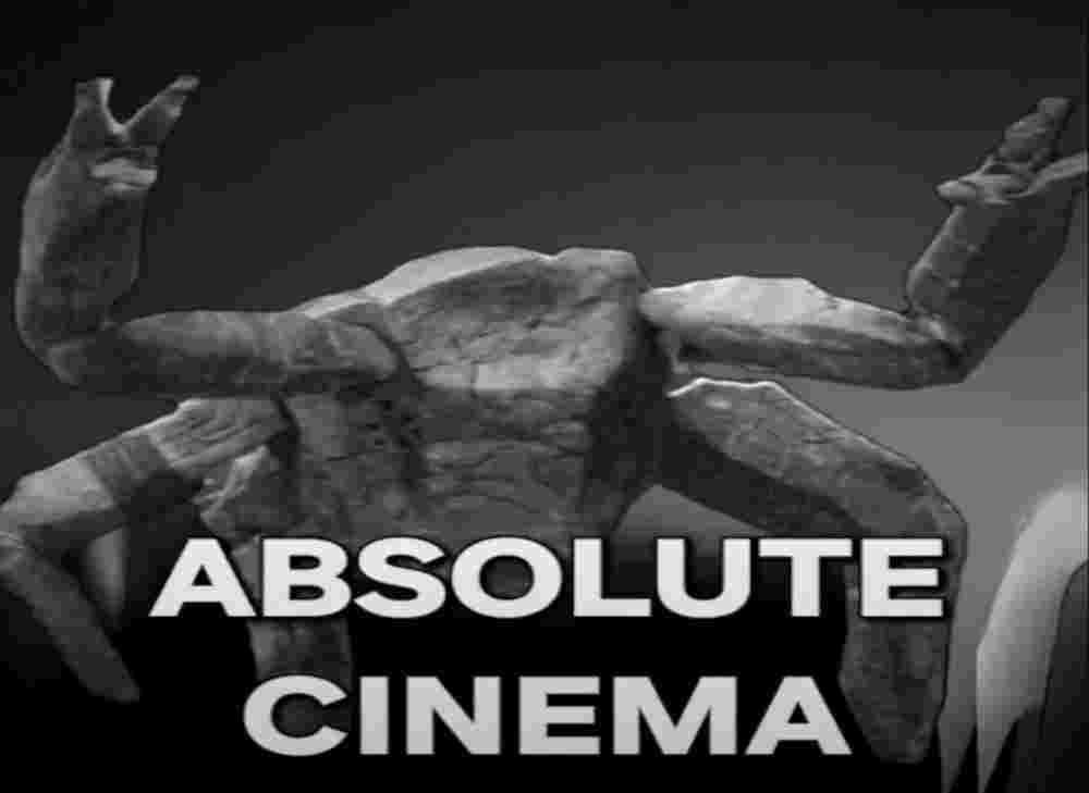 Rocky from the movie going “Absolute Cinema”