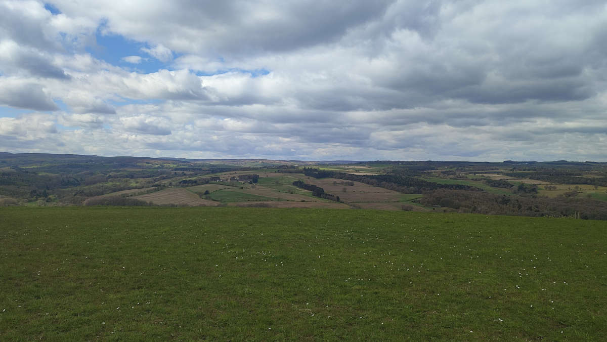 A quintessential English landscape stretching across one’s entire field of view