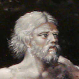 Modern painting of Zeus Astrapios