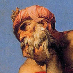 Modern painting of Cronos