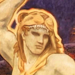 Modern painting of Heracles