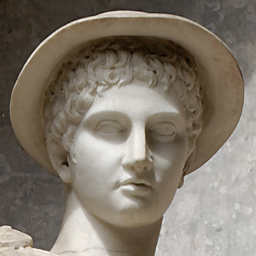 Ancient statue of Hermes