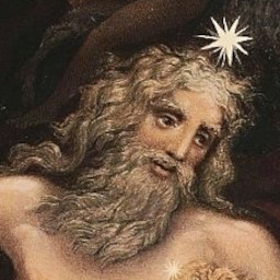 Modern painting of Ouranos