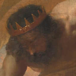Modern painting of Zeus